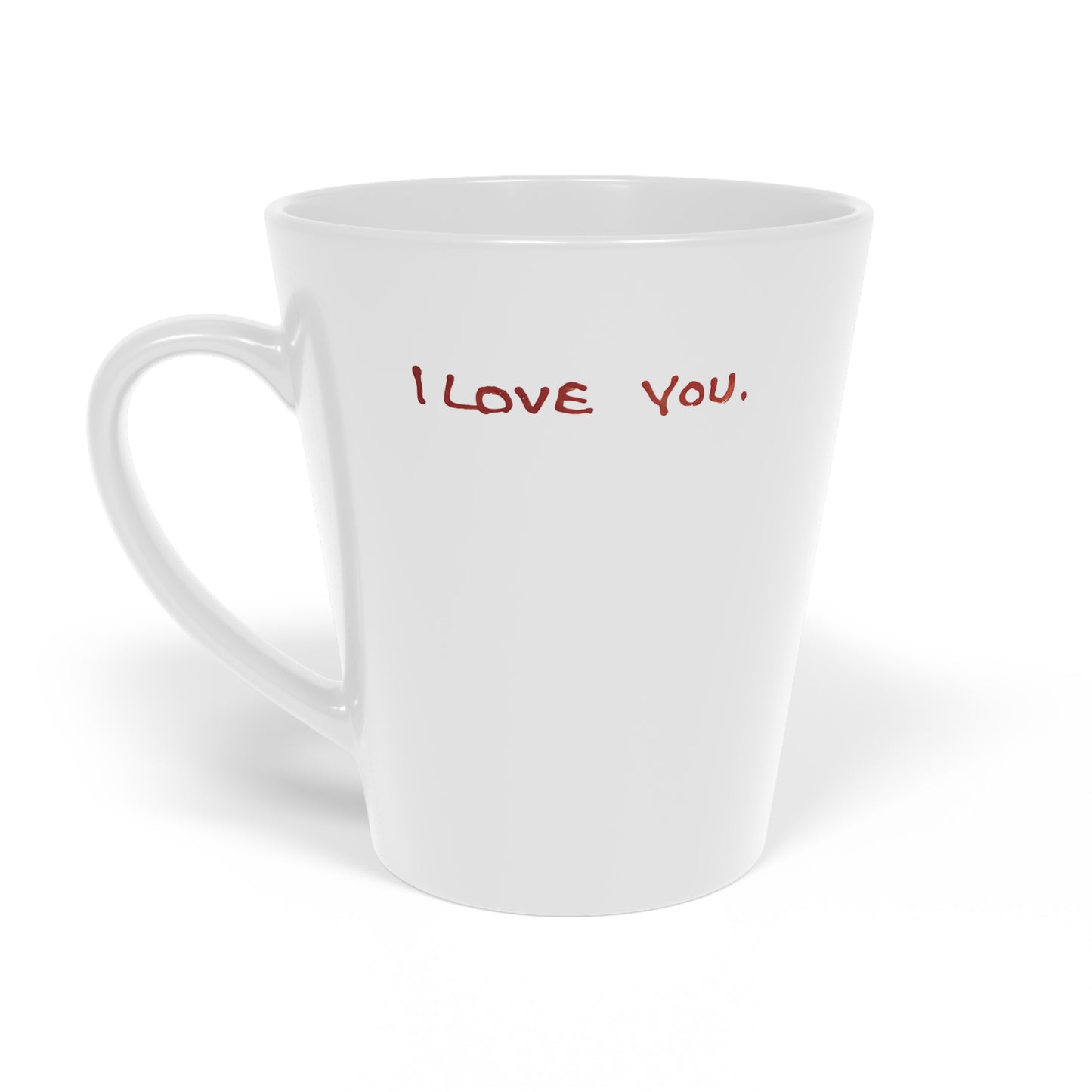 I Love You Latte Mug