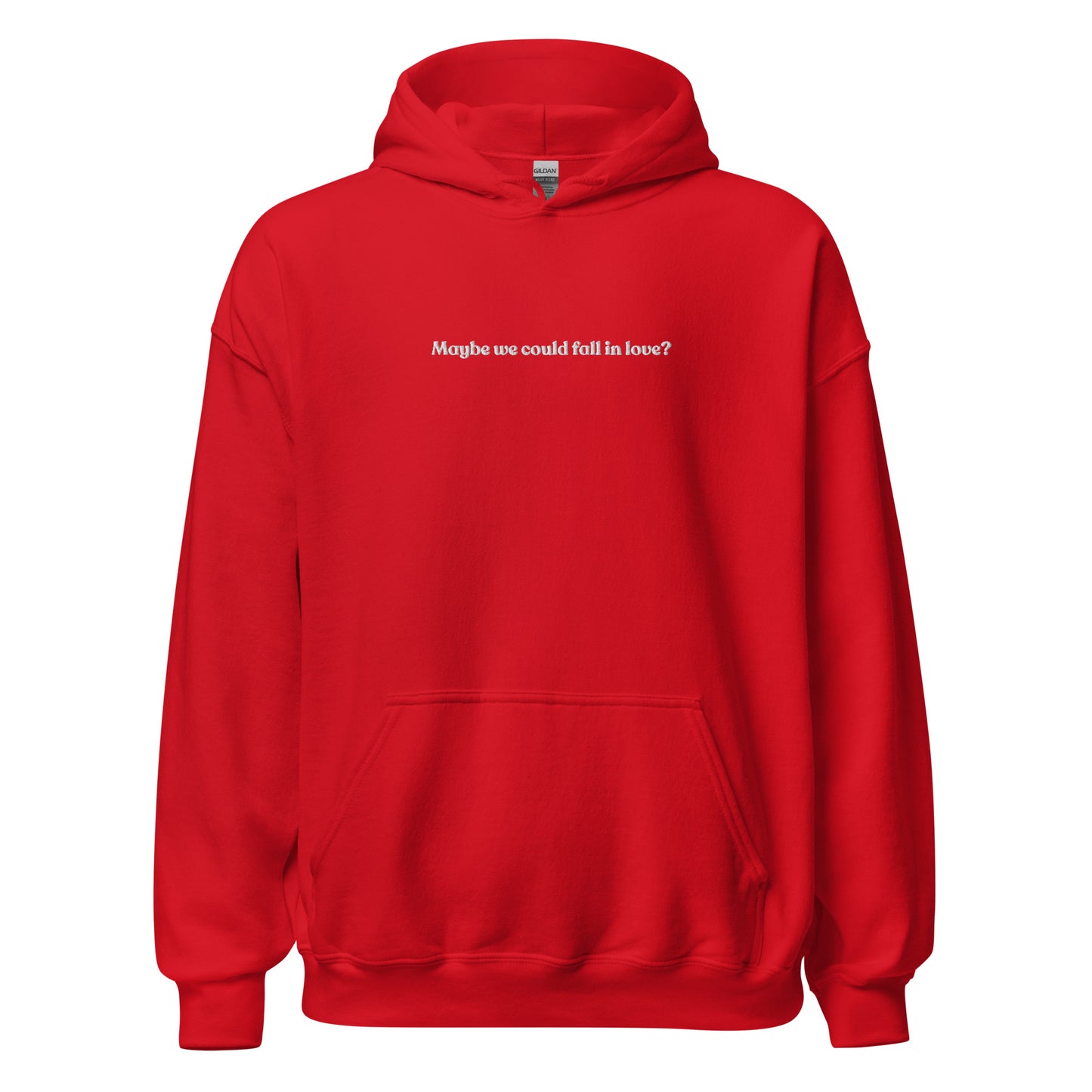 Maybe we could fall in love Hoodie - Limited Edition Red