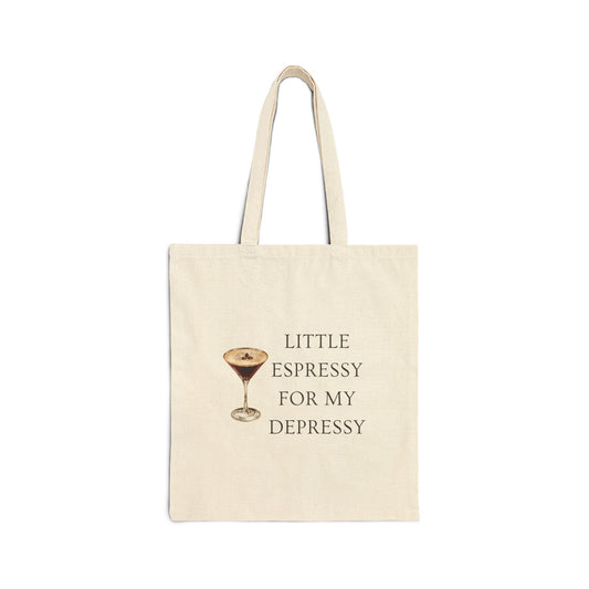 "Espresso Therapy" Tote Bag