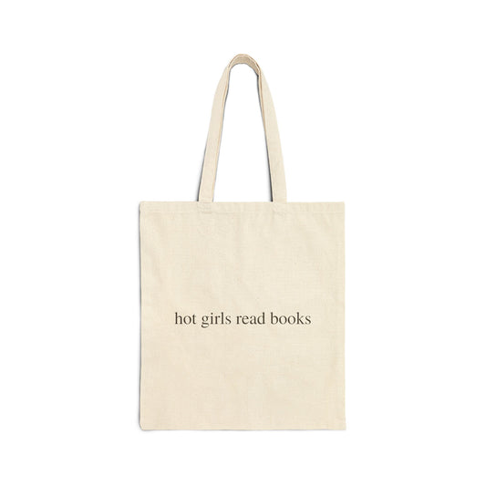 Hot Girls Read Books Tote Bag