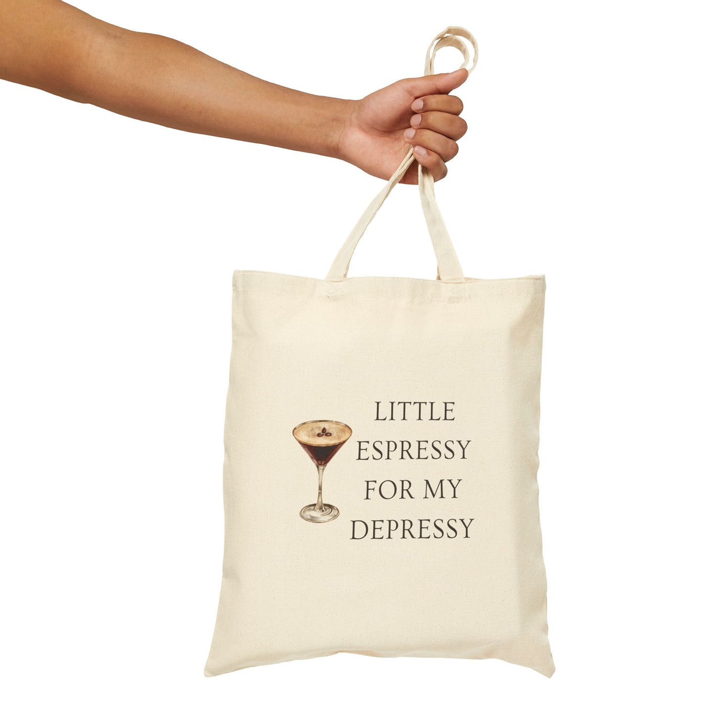 "Espresso Therapy" Tote Bag