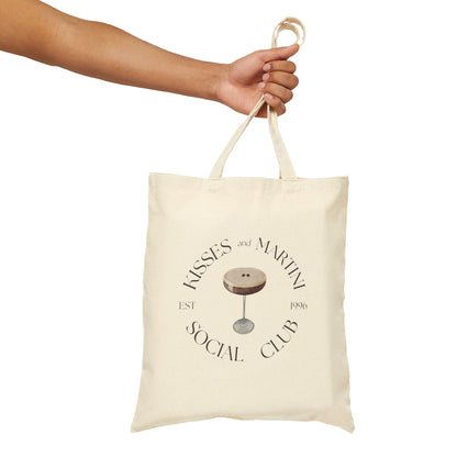 Kisses and Martini Social Club Tote Bag