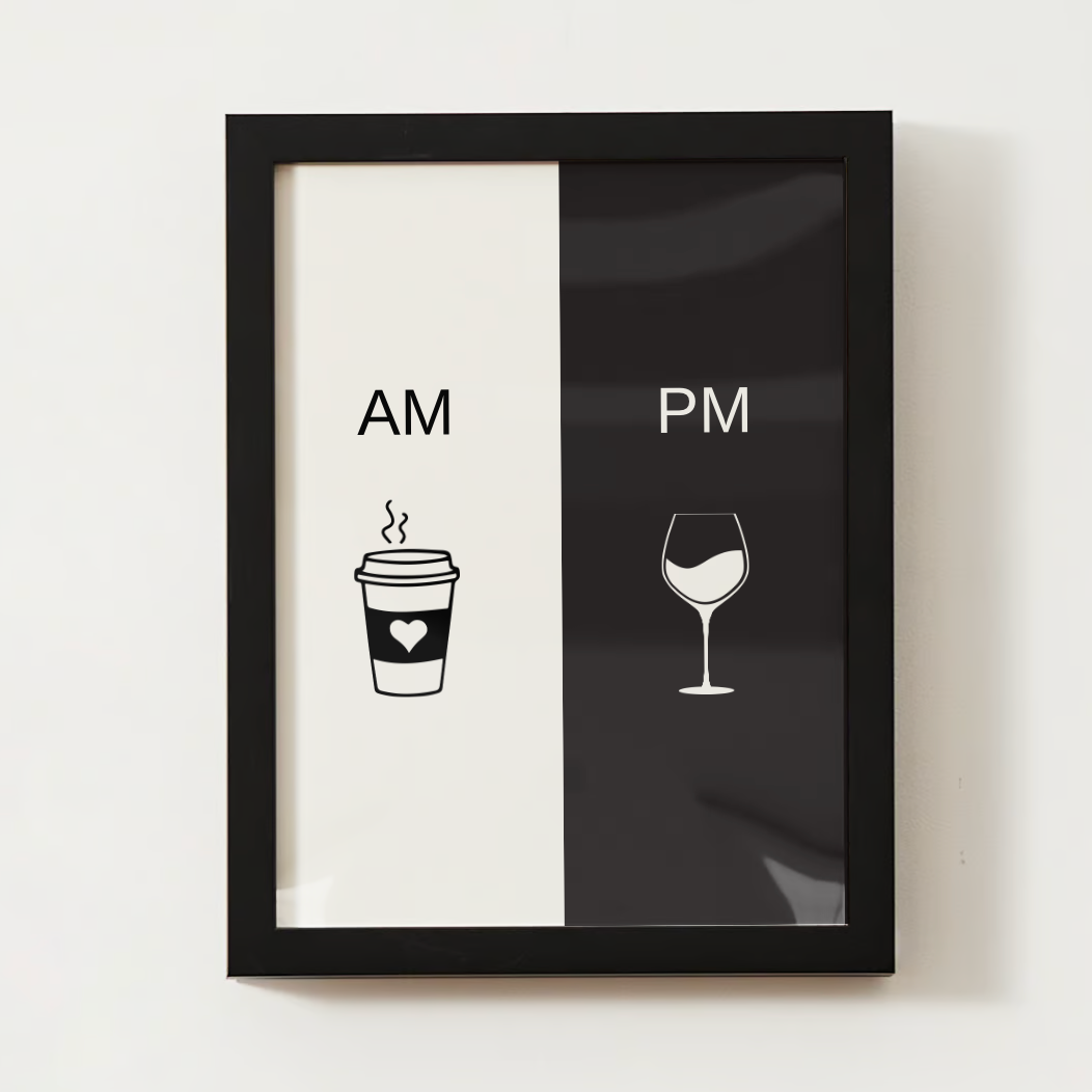 "AM / PM" Poster