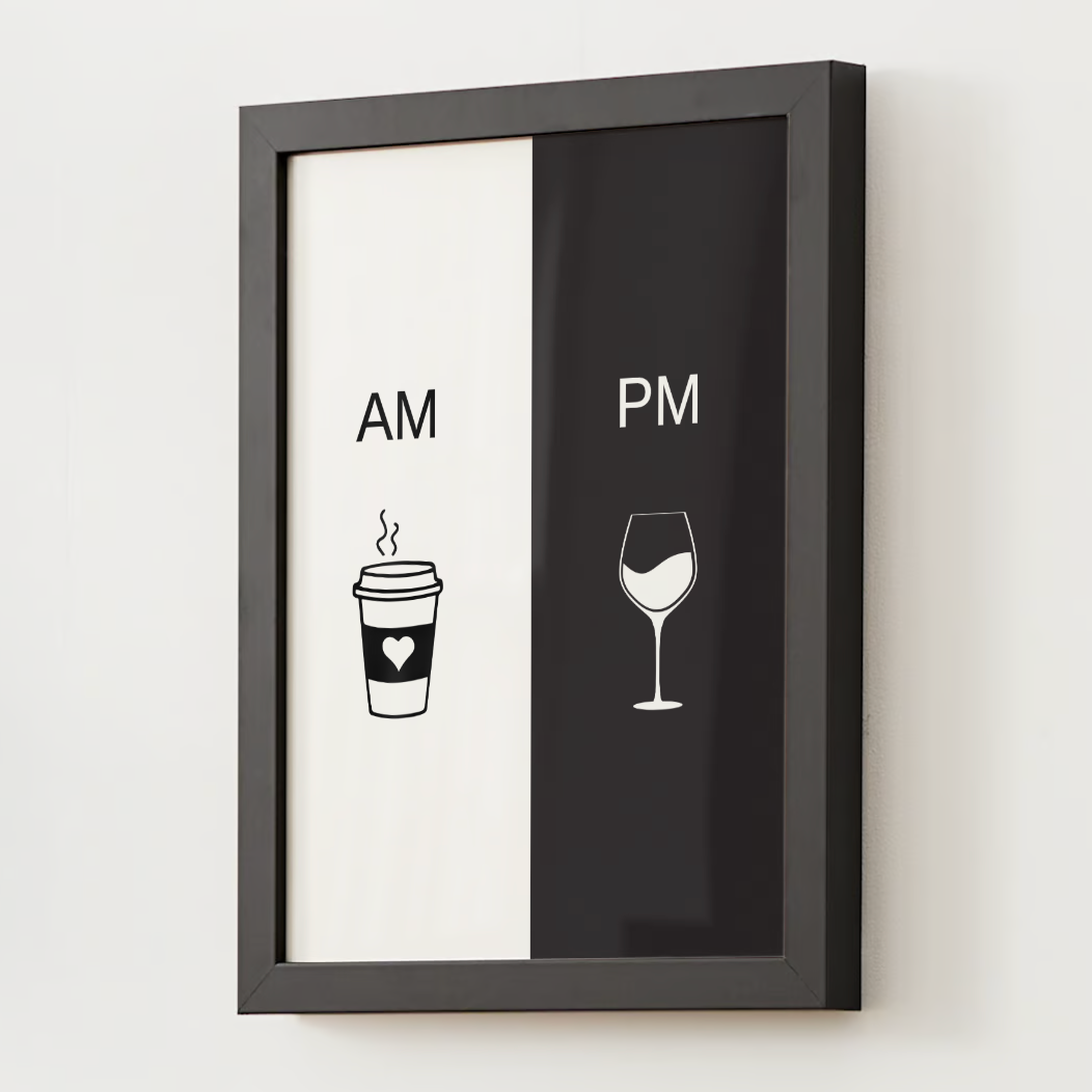 "AM / PM" Poster